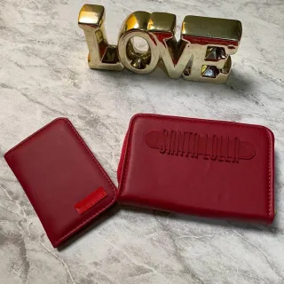 Carteira Feminina em couro com zíper, porta cartões e documentos - cores variadas - KIT SL VERD TIFFANY