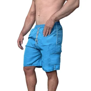 Kit Masculino 3 Bermudas Tactel Cargo Academia Corrida Musculação - Variadas