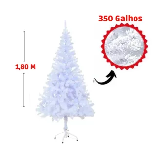 Decoração de Natal - Árvore de 1,50 metros com 450 galhos - 1,50 Metros / 300 Galhos