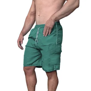 Bolsos Tactel Bermuda Masculina Cargo Caminhada Musculação Academia - Cinza