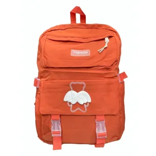 Mochila impermeável unissex grande Jx1436 para escola em nylon - Azul