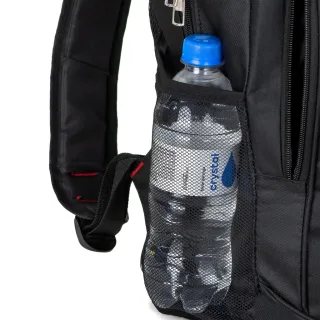 Oferta Bolsa Mochila Reforçada Escolar Preta - Vermelha