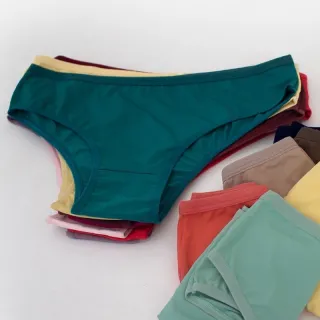 Lingerie Feminina Conforto Kit 10 Calcinha Tanga Microfibra Forro Algodão - Variadas