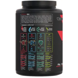 DUX NUTRITION Whey Protein Concentrado 900g - Promoção - SEM SABOR