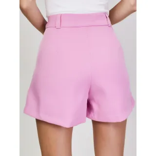 Shorts Alfaiataria Feminino Social 9251 - Vermelho