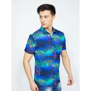 Modelo Importado Estampado Slim Fit Camisa 2023 - Camisa 030