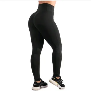 Suplex Fitness Legging Feminina Cintura Alta - Kit 2 Calças - Azul e Azul