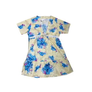 Camisa Feminina Botão Bata Camisão Saida de Praia - Cor 9 - Marrom