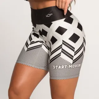 Bermuda Estampada Feminina Suplex Change Your Mindset Fitness Short - GG