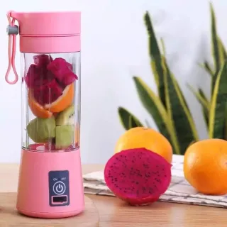 Recarregável Mini Liquidificador Portátil Take Juice Cup 6 Lâminas - Único