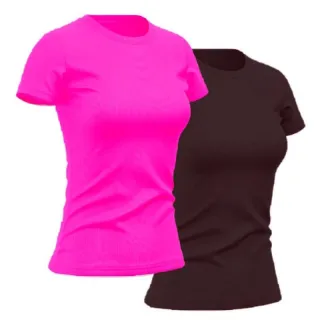 Super Oferta: Camisa Feminina Dry Fit Sem Estampa - Academia / Esportes - Branco