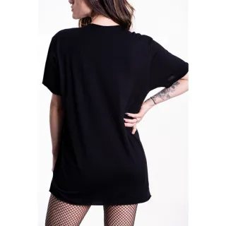 Moda Estampada Cinza Camiseta T-Shirt Algodão 30.1 Indio Paje - Branca