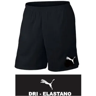 Promoção - Bermuda Dri Fit Elastano para Academia e Futebol - SHORT - PRETO - NK