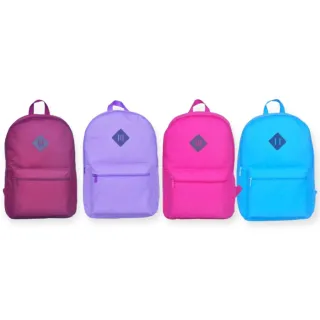 Mochila Escolar Viagem Passeio Feminina Masculina - Preta