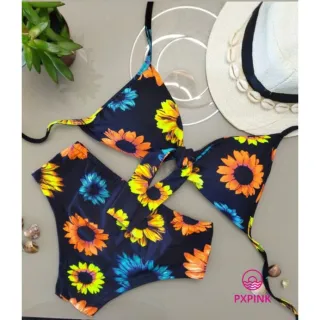 Hot pants de lacinho com cós largo - Mega oferta! - Preto