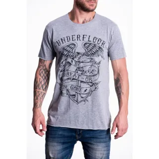 Promoção: Camisetas Masculinas Estampadas Diversas - Corte a Fio 100% Algodão - Branca