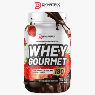 Dymatrix Isolado Gourmet Protein - Whey - Morango