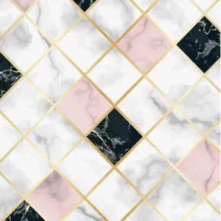 Adesivo Autocolante 3D para Sala, Quarto, Cozinha ou Banheiro - Papel de Parede 5 METROS x 45CM - Triângulo colorido