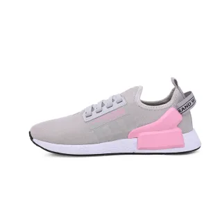 Modelo Esportivo Tênis NMD V2 Clássico Feminino/Masculino - Cores Variadas - CINZA/ROSA