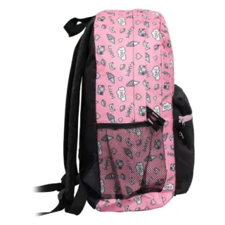 Envio Já! Mochila Geométrica Casual Convoy Impermeável para Trabalho e Universitário - Amarelo
