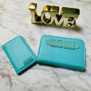 Carteira Feminina em couro com zíper, porta cartões e documentos - cores variadas - SL Lilas