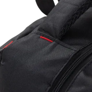 Oferta Bolsa Mochila Reforçada Escolar Preta - Vermelha