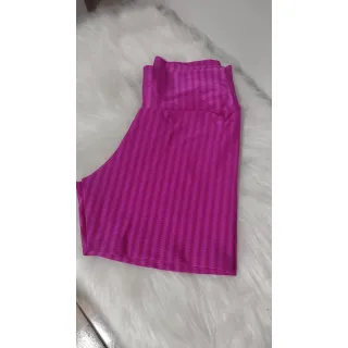 Roupa fitness academia SHORTE 3D - Rosa neon