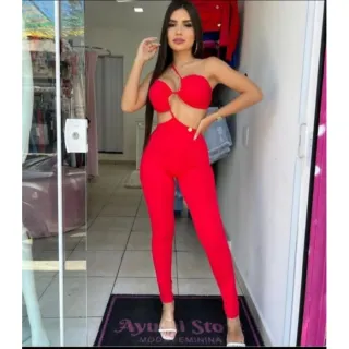 Moda Gringa: Macacão Canelado Helen - Branco