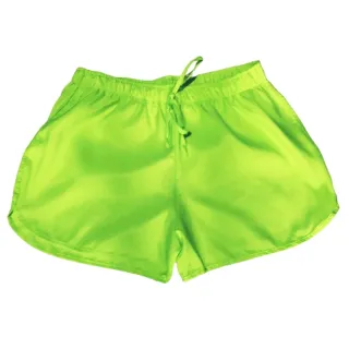 Bermuda Tactel Feminino Box - Leve e Confortável - Laranja