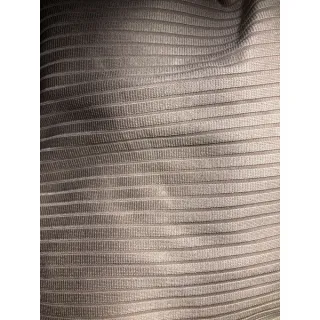 Canelado Manga Longa Amarração Top Cropped na Cintura - Verde Bandeira