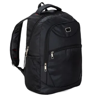 Oferta Bolsa Mochila Reforçada Escolar Preta - Vermelha