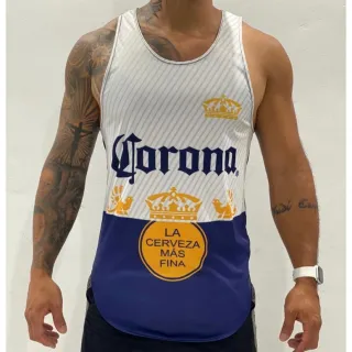Promoção: Camiseta Regata Cavada 100% Dry Fit Para Treino Academia - Modelo01
