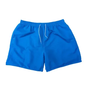 Moda Praia Masculino Shorts Plus Size Liso Tactel Roupas Neon - Azul Bebê