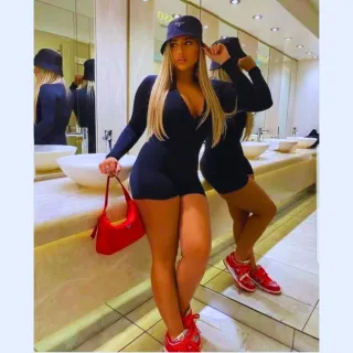 Macaquinho verão feminino manga longa poliamida - Canelado Branco - 201