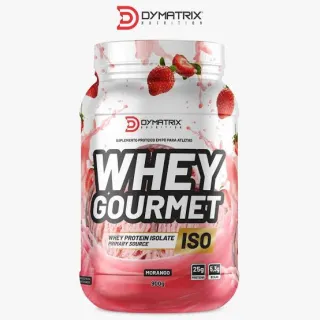 Dymatrix Isolado Gourmet Protein - Whey - Morango