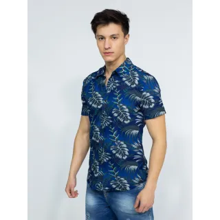 Modelo Importado Estampado Slim Fit Camisa 2023 - Camisa 030