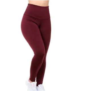 Suplex Fitness Legging Feminina Cintura Alta - Kit 2 Calças - Azul e Azul