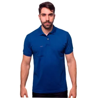 Unissex Wayna Marinho Polo Gola Camisa - M