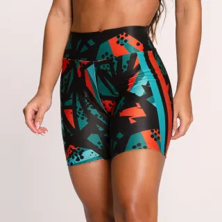 Bermuda Estampada Feminina Short Fitness Suplex Challenge - G