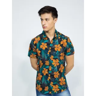 Modelo Importado Estampado Slim Fit Camisa 2023 - Camisa 030