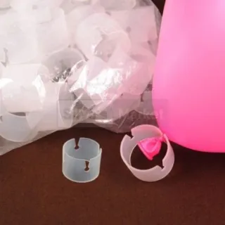 Kit C/20unds Suporte Para Balão / Clip Para Balões - Único