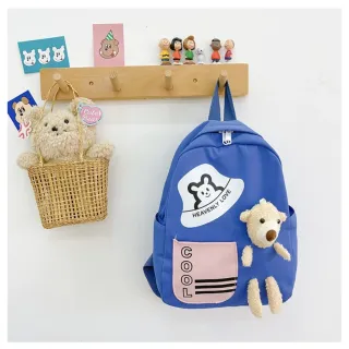 Moda Coreana: Mochila Impermeável Infantil ou Feminina - 4362Azul