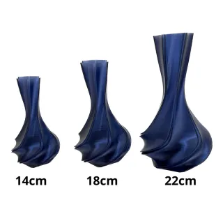 Decoração Sala Trabalho Vasos Geométricos 3D - Raryel - AMETISTA