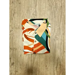 Camisa Havaiana Estampada Tucano Manga Curta Masculina - Colorido