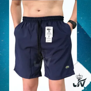 Bermuda Elastano Tactel Masculino para Academia, Corridas e Caminhadas - Branco