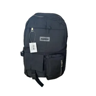 Moda Coreana Casual Feminina Masculina: Mochila Escolar Impermeável - 014Azul