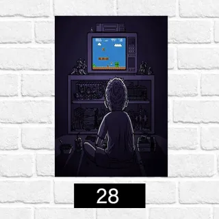 Placa Decorativa Quarto Gamer Vintage - Frase Jogo Jogador Console - 23