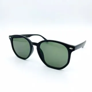 517 Óculos de Sol Masculino Quadrado com Proteção UV400 em Acetato - Polarizado e madeira d7