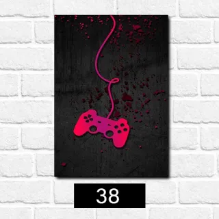 Placa Decorativa Quarto Gamer Vintage - Frase Jogo Jogador Console - 23