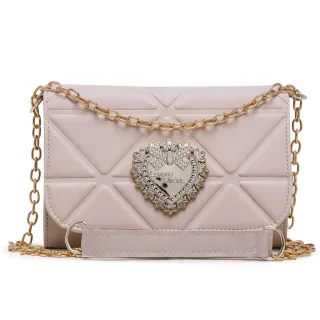 Envio Imediato Bolsa Feminina Lançamento Transversal Ombro - Nude